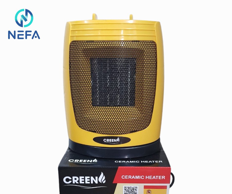 Máy sưởi gốm Ceramic Creen CR-H68 ( Giao màu ngẫu nhiên ) - Bảo hành 12 tháng